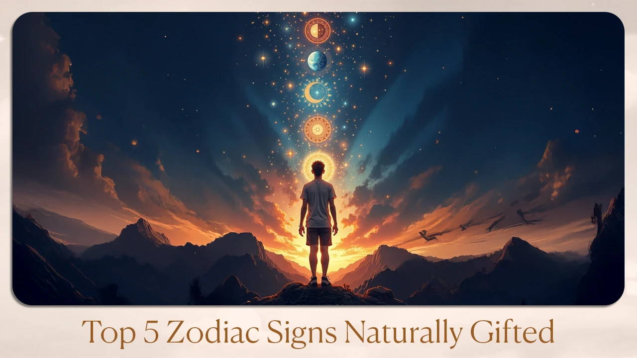 Top 5 zodiac signs naturally gifted